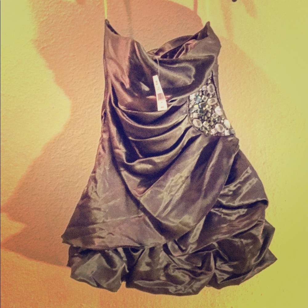 Brand New Three Hearts Grey Dress